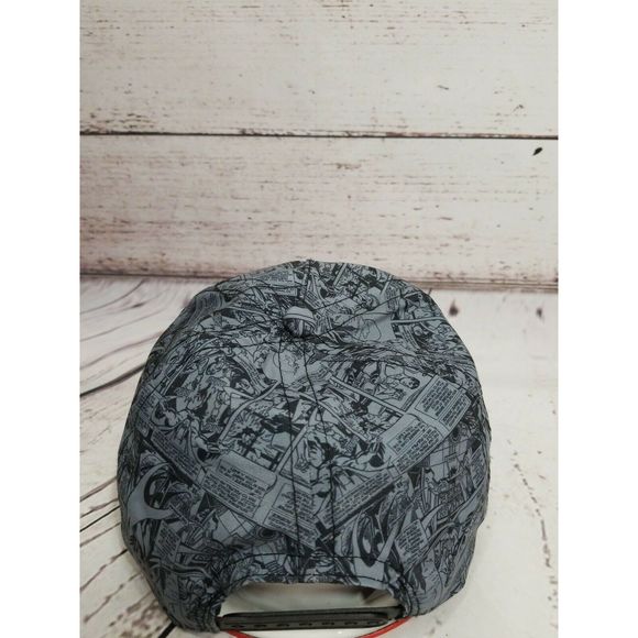 ⭐⭐SOLDFA⭐⭐ Batman Hat Cap TM Grey Neon - Picture 3 of 6